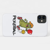 Funny Pickle Playing Pickleball Case-Mate iPhone Hülle (Rückseite (Horizontal))