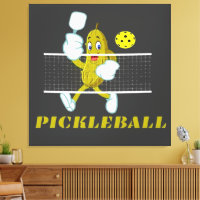 Funny Pickle Playing Pickleball