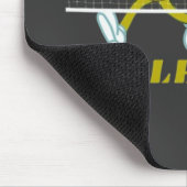 Funny Pickle Playing Pickleball Mousepad (Ecke)