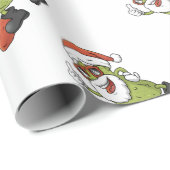 Funny Pickle Weihnachtsmann Weihnachten Cartoon Ur Geschenkpapier (Rolleneckpunkt)