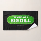 Funny Picklebal Handtuch Big Dill (Handtuch)