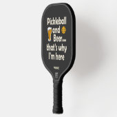Funny Pickleball and Bier Das ist der Grund, warum Schläger (Links)