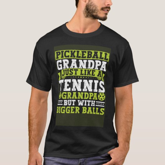 Funny Pickleball Apparel Pickleball Spieler für Gr T-Shirt (Vorderseite)