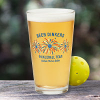 Funny Pickleball Beer Drinkers Patriotic 4. Juli