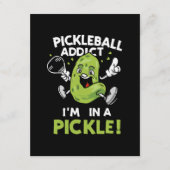 Funny-Pickleball Begleitkarte (Vorderseite)