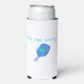 Funny Pickleball Big Dink Energy Selters Dosenkühler (Seltzer Vorderseite)