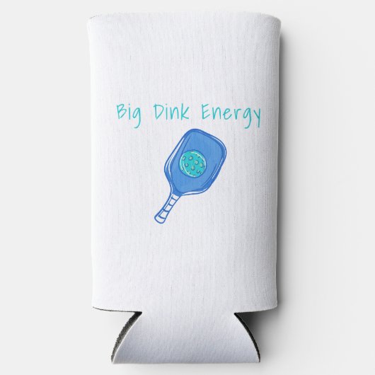 Funny Pickleball Big Dink Energy Selters Dosenkühler (Vorderseite)