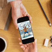 Funny Pickleball Birthday Karte