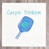 Funny Pickleball Carpe Dinkem Spaß Serviette