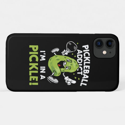Funny-Pickleball Case-Mate iPhone Hülle (Rückseite (Horizontal))