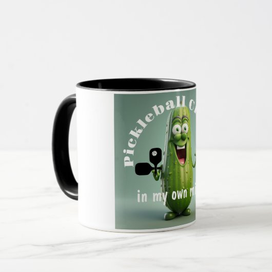 Funny Pickleball Champ Combo Tasse (Vorderseite Links)