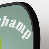 Funny Pickleball Champ Pickleball Paddle (Linke Seite)