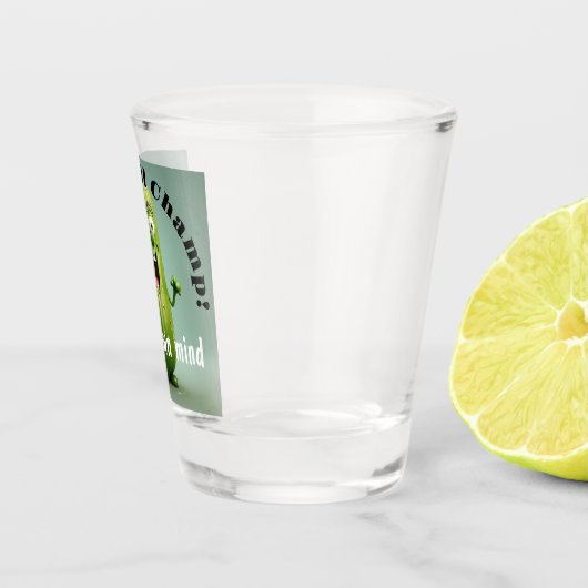 Funny Pickleball Champ Shot Glass Schnapsglas (Rechts)