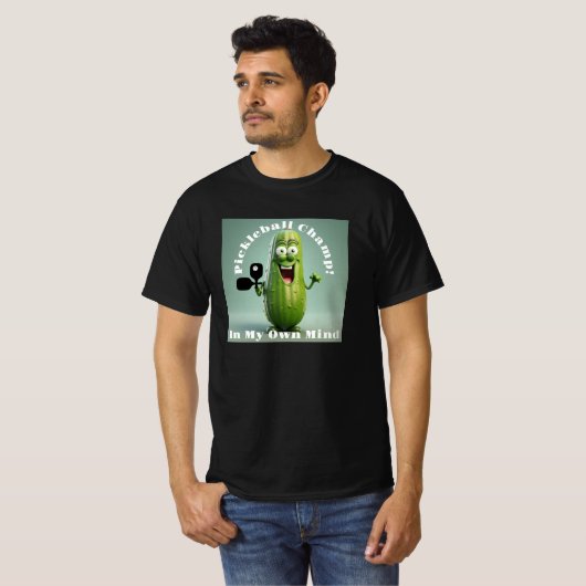 Funny Pickleball Champ T - Shirt (Vorne ganz)