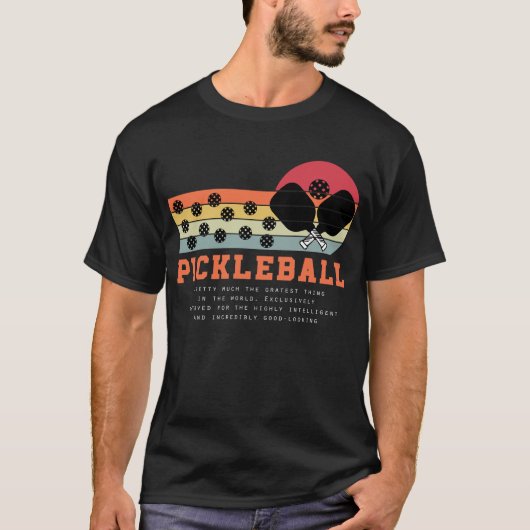 Funny Pickleball Definition, Pickle Ball Team T-Shirt (Vorderseite)