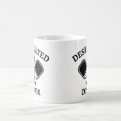 Funny Pickleball Designated Dinker Kaffeetasse (Mittel)
