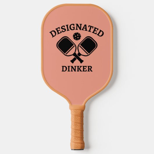 Funny Pickleball Designated Dinker Schläger (Vorderseite)