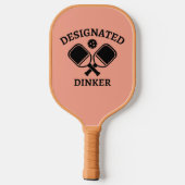 Funny Pickleball Designated Dinker Schläger (Rückseite)