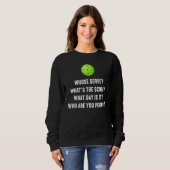 Funny Pickleball, dessen Serve League Pickleball T Sweatshirt (Vorne ganz)