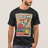 Funny Pickleball Dog Dink Digest Poster T-Shirt (Vorderseite)