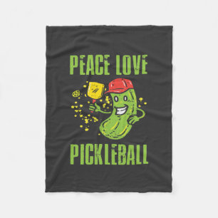 Funny Pickleball Fleecedecke
