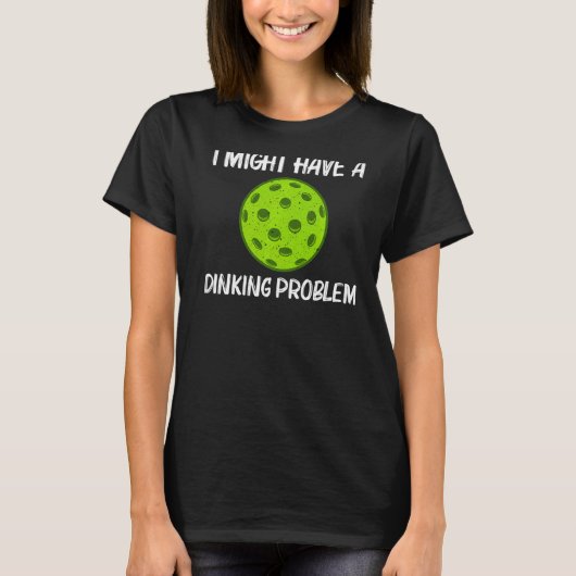 Funny Pickleball For Men Women Pickleball Pickle T-Shirt (Vorderseite)