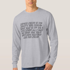 Funny Pickleball Fragen T-Shirt