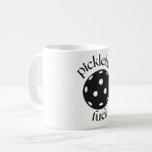 Funny Pickleball Fuel Modern Niedlich Trendy Spaß Kaffeetasse (Vorderseite Links)