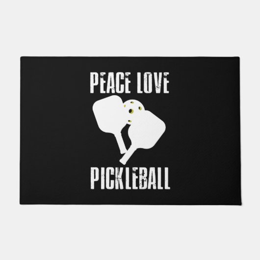 Funny Pickleball Fußmatte (Vorderseite)