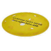 Funny Pickleball-Geschenk, Personalisierter eigene Schneidebrett (Ecke)