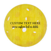 Funny Pickleball-Geschenk, Personalisierter eigene Schneidebrett (Vorderseite)