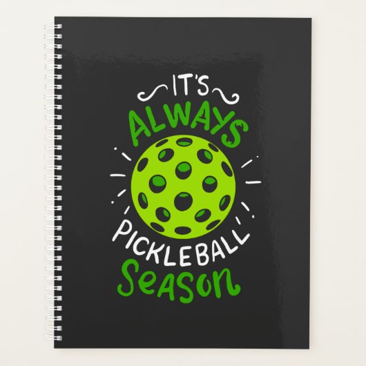 Funny Pickleball Geschenke Planer (Vorderseite)