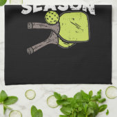 Funny Pickleball Geschirrtuch (Gefaltet)