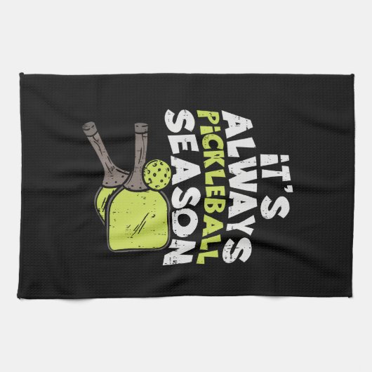 Funny Pickleball Geschirrtuch (Horizontal)