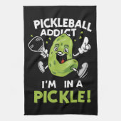 Funny-Pickleball Geschirrtuch (Vertikal)