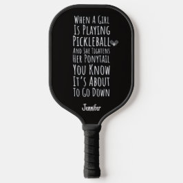 Funny Pickleball Gifts For Her Mom Teen Girl Women Pickleball Schläger