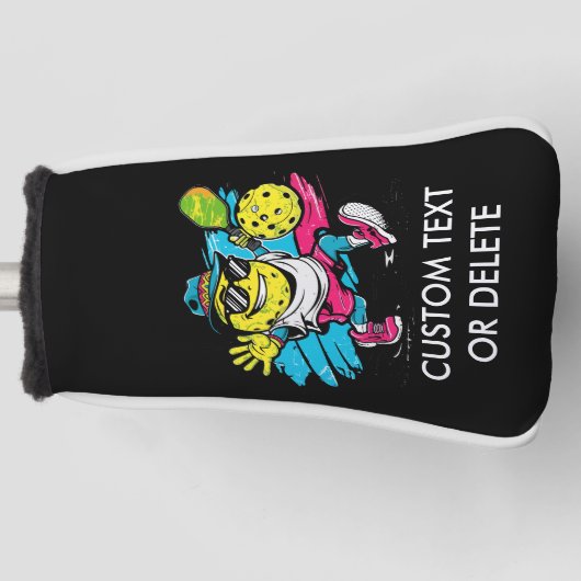 funny pickleball golf headcover (Vorderseite)