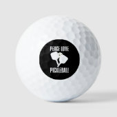 Funny Pickleball Golfball (Vorderseite)