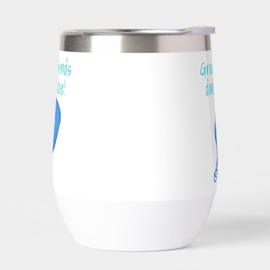 Funny Pickleball Great Minds Dink Alike Spaß (Links)