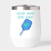 Funny Pickleball Great Minds Dink Alike Spaß (Vorderseite)