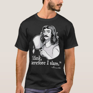 Funny Pickleball I Dink daher schlage ich Zitat Pi T-Shirt