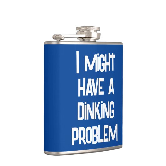 Funny Pickleball, ich könnte ein Diner-Problem hab Flachmann (Rechts)