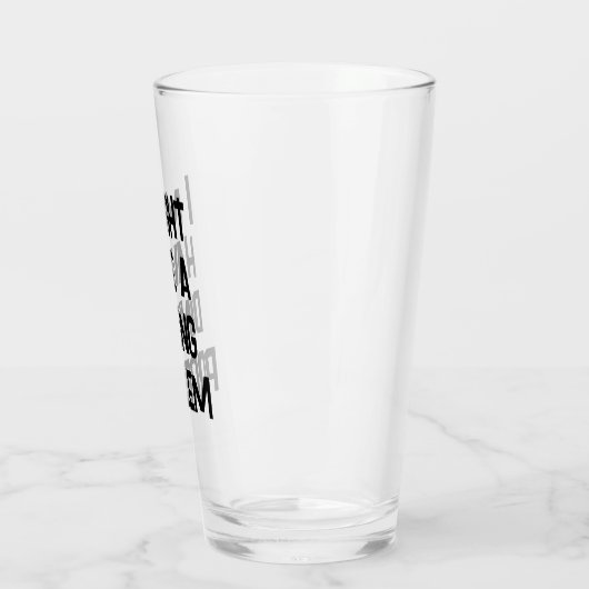 Funny Pickleball, ich könnte ein Diner-Problem hab Glas (Links)