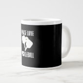 Funny Pickleball Jumbo-Tasse (Vorderseite Rechts)