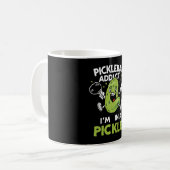 Funny-Pickleball Kaffeetasse (Vorderseite Links)