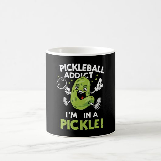 Funny-Pickleball Kaffeetasse (Mittel)