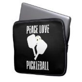 Funny Pickleball Laptopschutzhülle (Vorderseite Links)