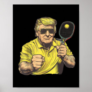Funny Pickleball liebt Grafik Pickle Ball Men Poster