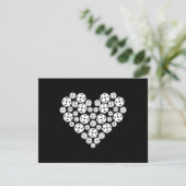 Funny Pickleball Love Heart Shape Valentine (Stehend Vorderseite)