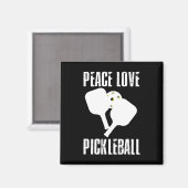 Funny Pickleball Magnet (Vorderseite/Rückseite)
